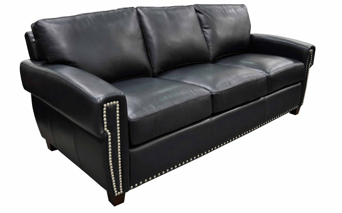 Alden Leather Full Size Sofa Sleeper | American Style | Wellington's Fine Leather Furniture
