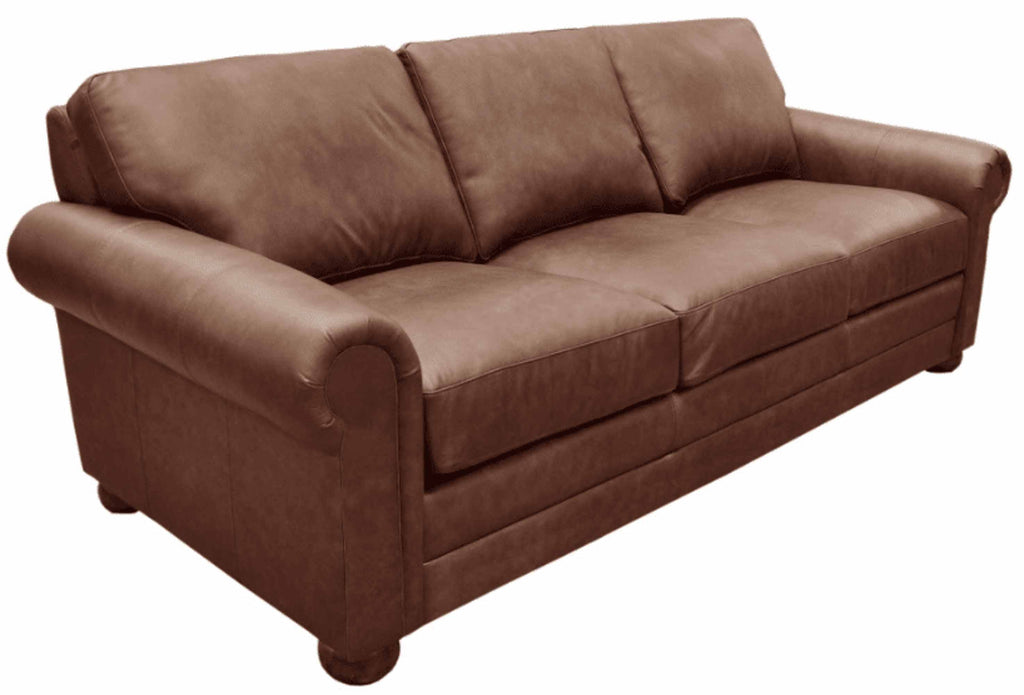 Alpharetta Leather Sofa | American Style | Wellington's Fine Leather Furniture