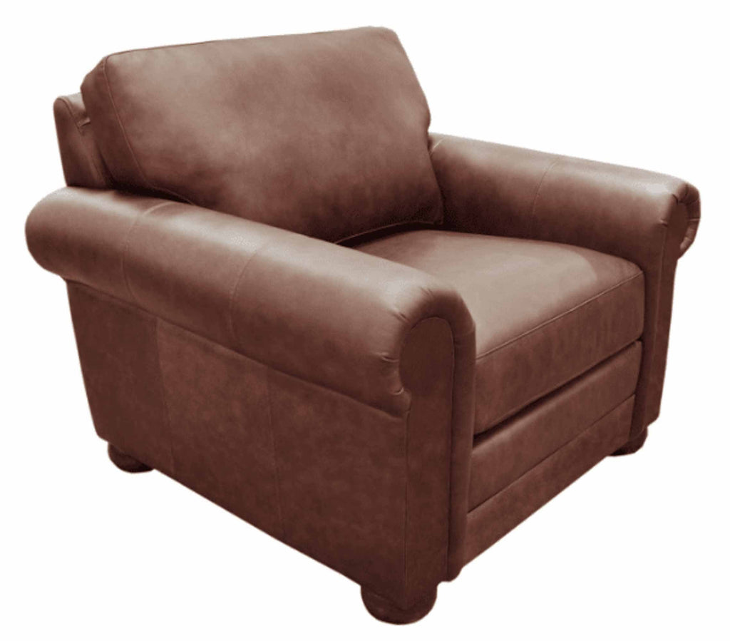 Alpharetta Leather Chair | American Style | Wellington's Fine Leather Furniture