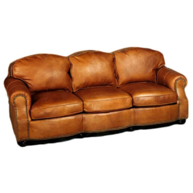 Palmdale Leather Loveseat | American Heirloom | Wellington's Fine Leather Furniture