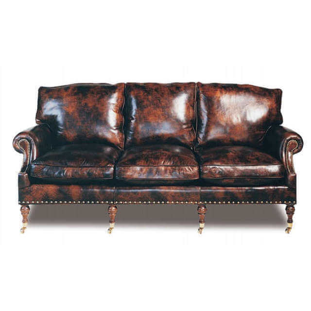 Ludlow Leather Loveseat | American Heirloom | Wellington's Fine Leather Furniture