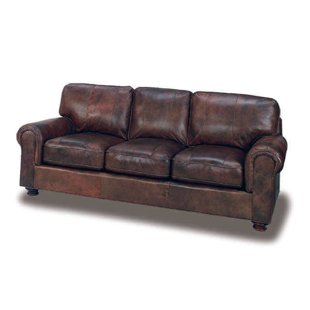 Leather Furniture Decor Loveseat | American Heirloom | Wellington's Fine Leather Furniture