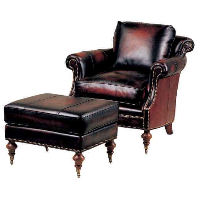 Sheldon Leather Chair | American Heirloom | Wellington's Fine Leather Furniture