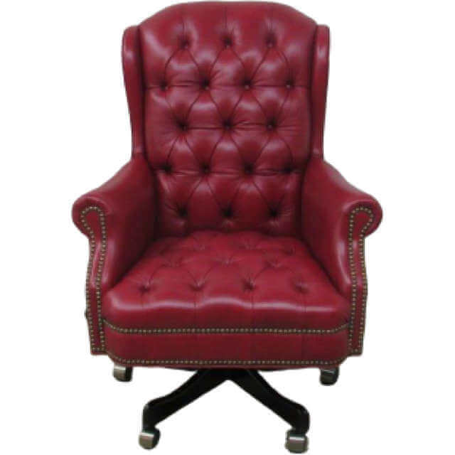 Sagebrush Leather Swivel Tilt Chair | American Heirloom | Wellington's Fine Leather Furniture