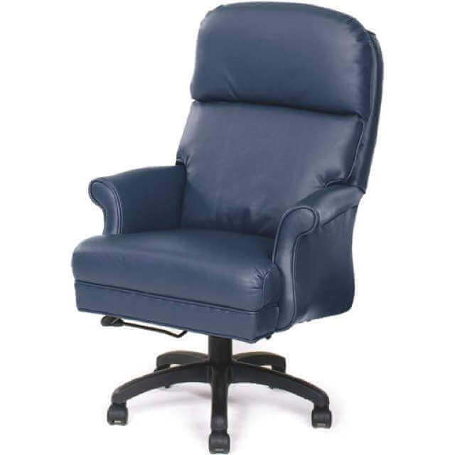 Heirloom Leather Swivel Tilt Chair | American Heirloom | Wellington's Fine Leather Furniture