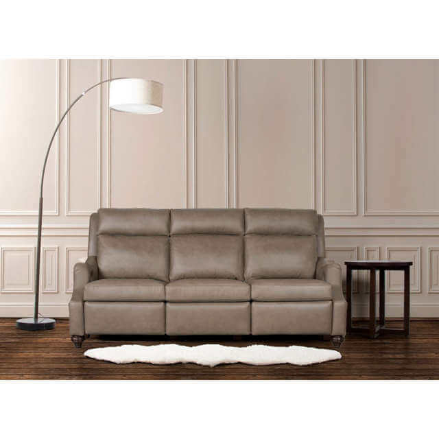 Abigail Leather Power Reclining Sofa With Articulating Headrest | American Heirloom | Wellington's Fine Leather Furniture