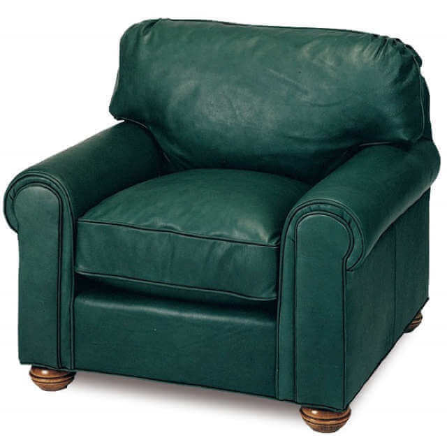 Sig Leather Chair | American Heirloom | Wellington's Fine Leather Furniture