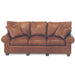 Pioneer Leather Loveseat | American Heirloom | Wellington's Fine Leather Furniture