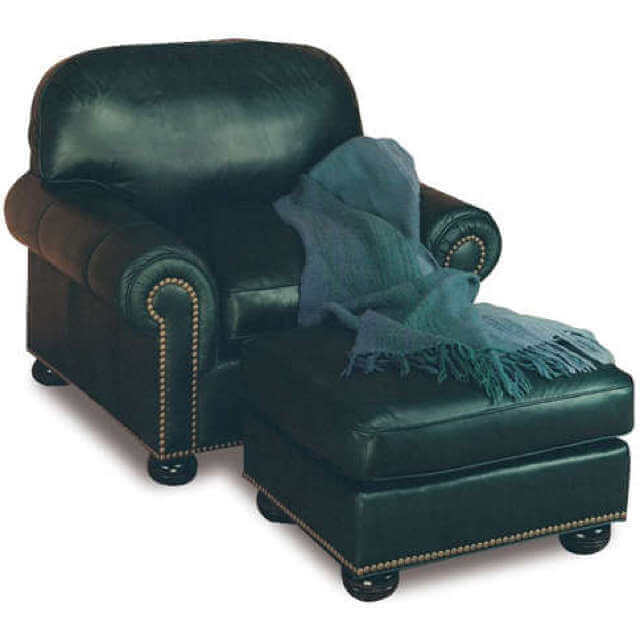 Senneca Leather Chair | American Heirloom | Wellington's Fine Leather Furniture