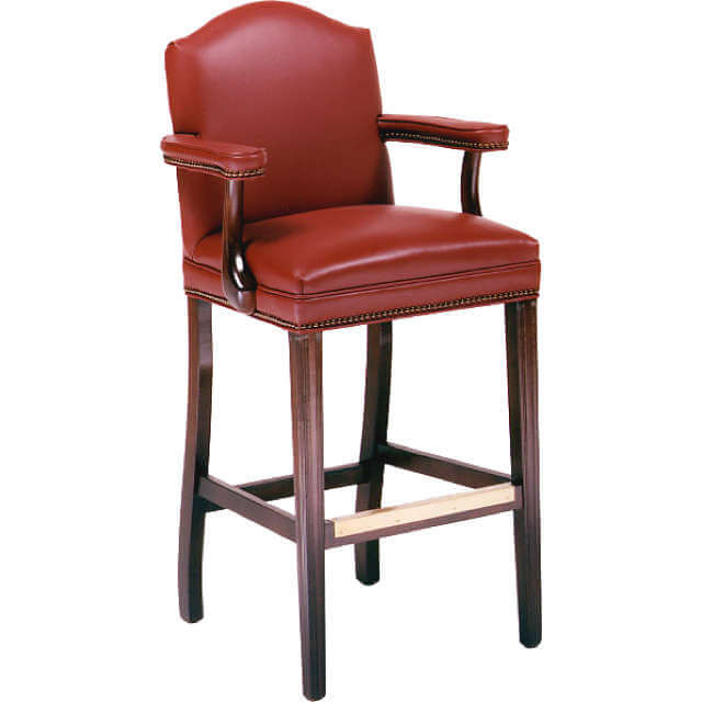Caprone Bar Chair | American Spirit | Wellington's Fine Leather Furniture