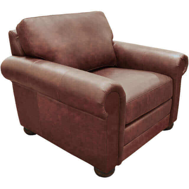 Alpharetta Leather Chair | American Style | Wellington's Fine Leather Furniture