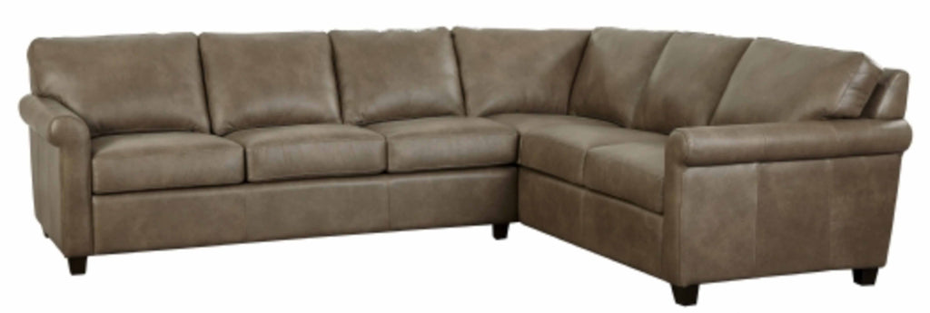 Austin Leather Sectional | American Style | Wellington's Fine Leather Furniture