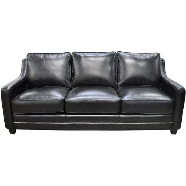 Fifth Avenue Leather Loveseat | American Style | Wellington's Fine Leather Furniture