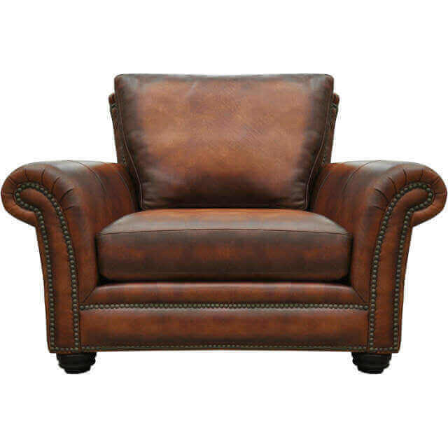 Kaymus Leather Chair | American Style | Wellington's Fine Leather Furniture