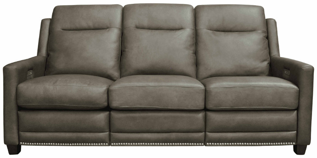 Marcello Leather Power Reclining Loveseat With Articulating Headrest | American Style | Wellington's Fine Leather Furniture