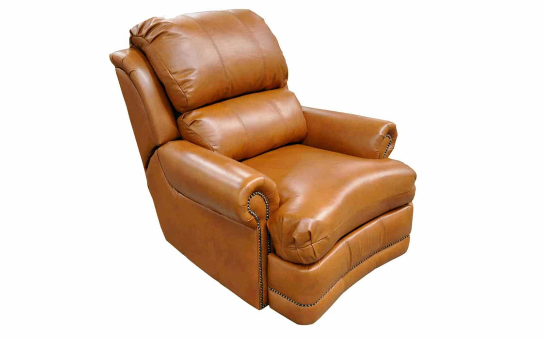 Morgan Leather Power Lift Recliner | American Style | Wellington's Fine Leather Furniture