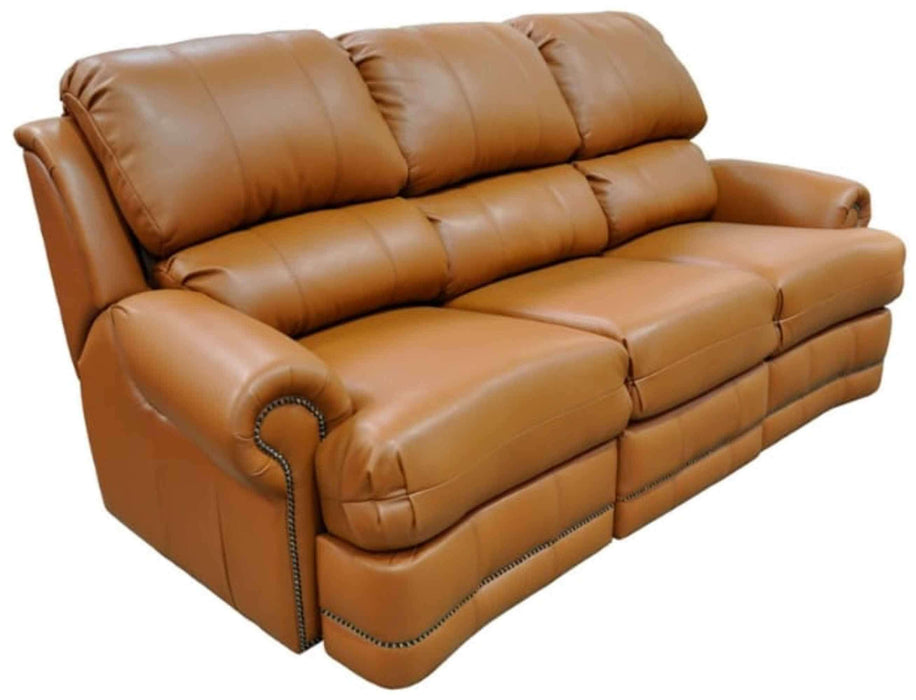 Morgan Leather Reclining Sofa | American Style | Wellington's Fine Leather Furniture