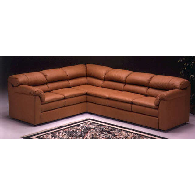Phoenix Leather Sectional | American Style | Wellington's Fine Leather Furniture