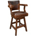 Rango Leather Bar Stool | American Style | Wellington's Fine Leather Furniture
