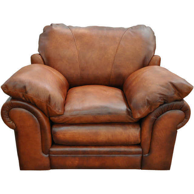 Santa Barbara Leather Chair | American Style | Wellington's Fine Leather Furniture