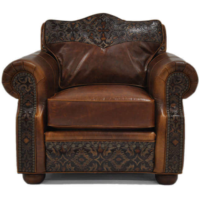 Stetson Leather Chair | American Style | Wellington's Fine Leather Furniture