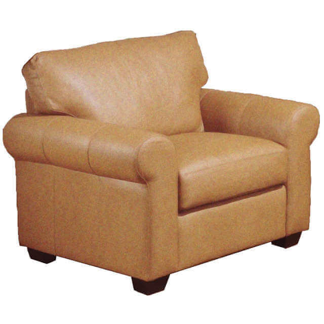 West Point Leather Chair | American Style | Wellington's Fine Leather Furniture