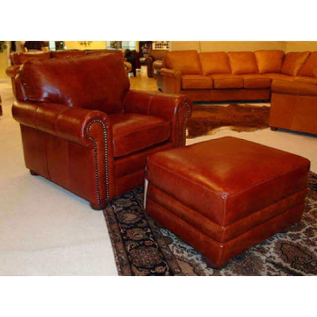 Ritz Leather Chair | American Tradition | Wellington's Fine Leather Furniture