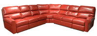 Brookfield Leather Reclining Sectional | American Style | Wellington's Fine Leather Furniture