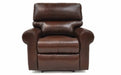 Brookfield Leather Swivel Glider Recliner | American Style | Wellington's Fine Leather Furniture