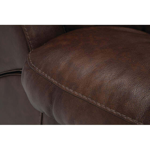 Kenaston Leather Power Reclining Sectional With Articulating Headrest | Budget Decor | Wellington's Fine Leather Furniture