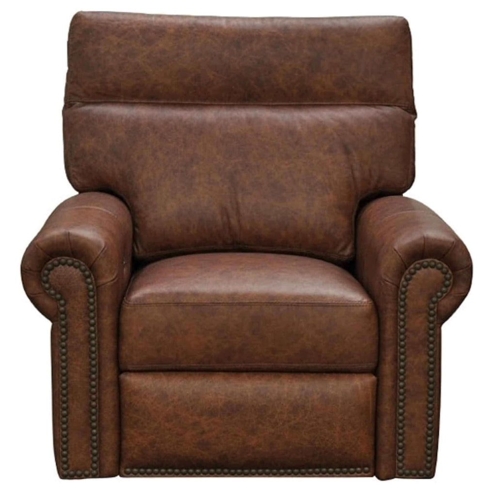 Campbell Leather Recliner | American Style | Wellington's Fine Leather Furniture