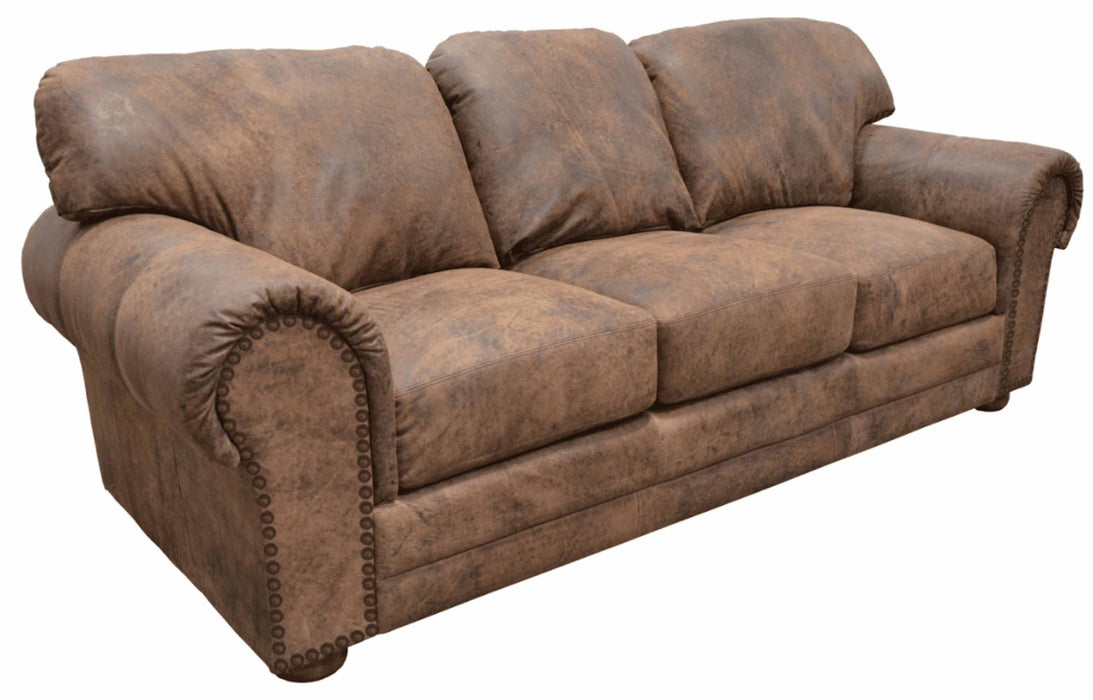 Cheyenne Leather Queen Size Sofa Sleeper | American Style | Wellington's Fine Leather Furniture