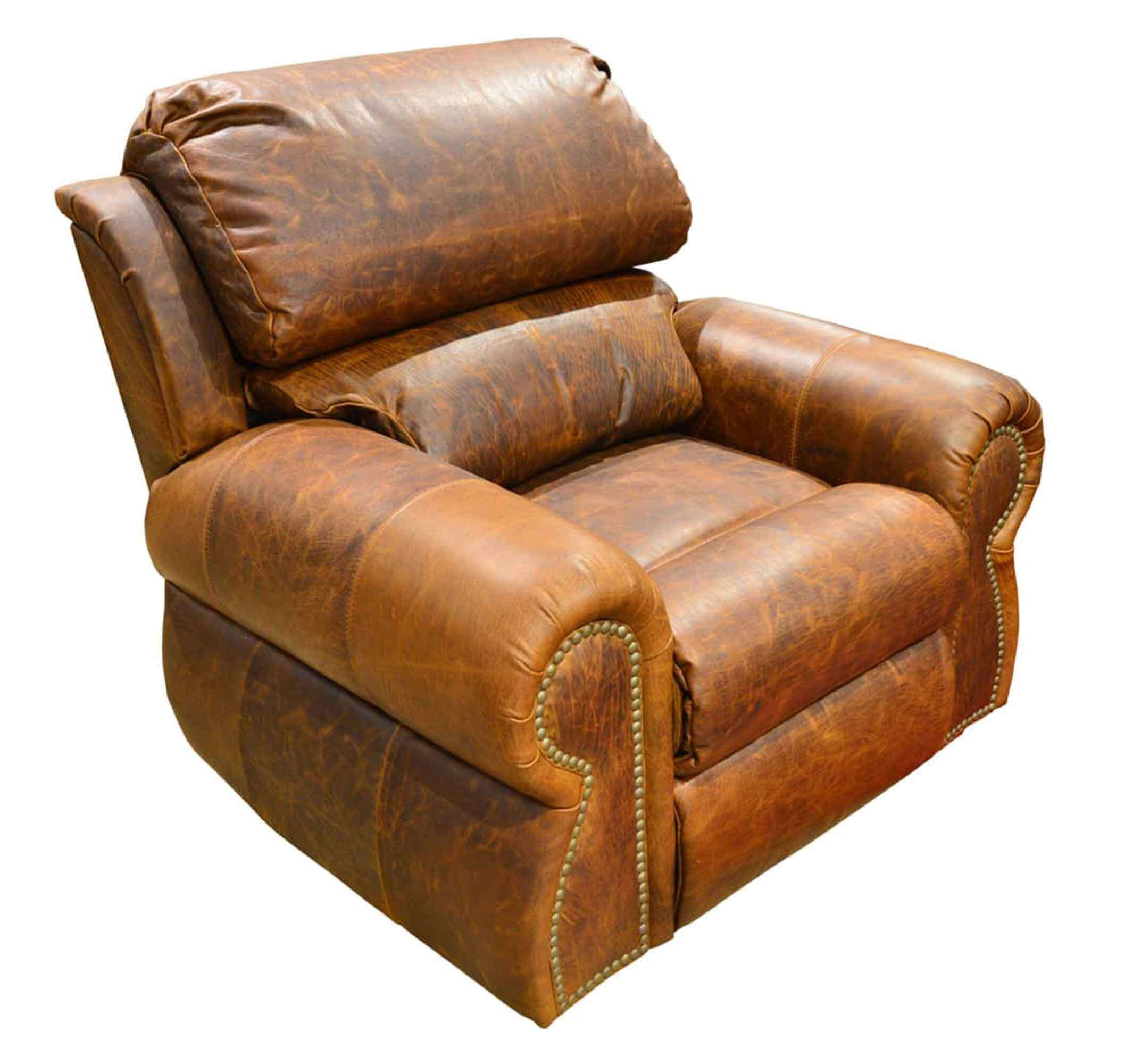 The Ultimate Recliner | Western Leather Cowhide Recliner