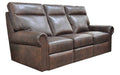 Logic Leather Power Reclining Loveseat With Articulating Headrest | American Style | Wellington's Fine Leather Furniture