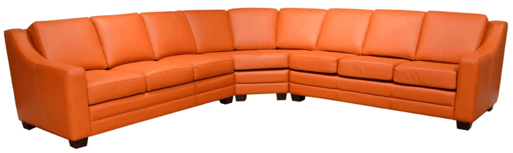 Dreamer Leather Sleeper Sectional | American Style | Wellington's Fine Leather Furniture