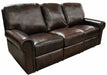 Fairbanks Leather Full Size Sofa Sleeper | American Style | Wellington's Fine Leather Furniture