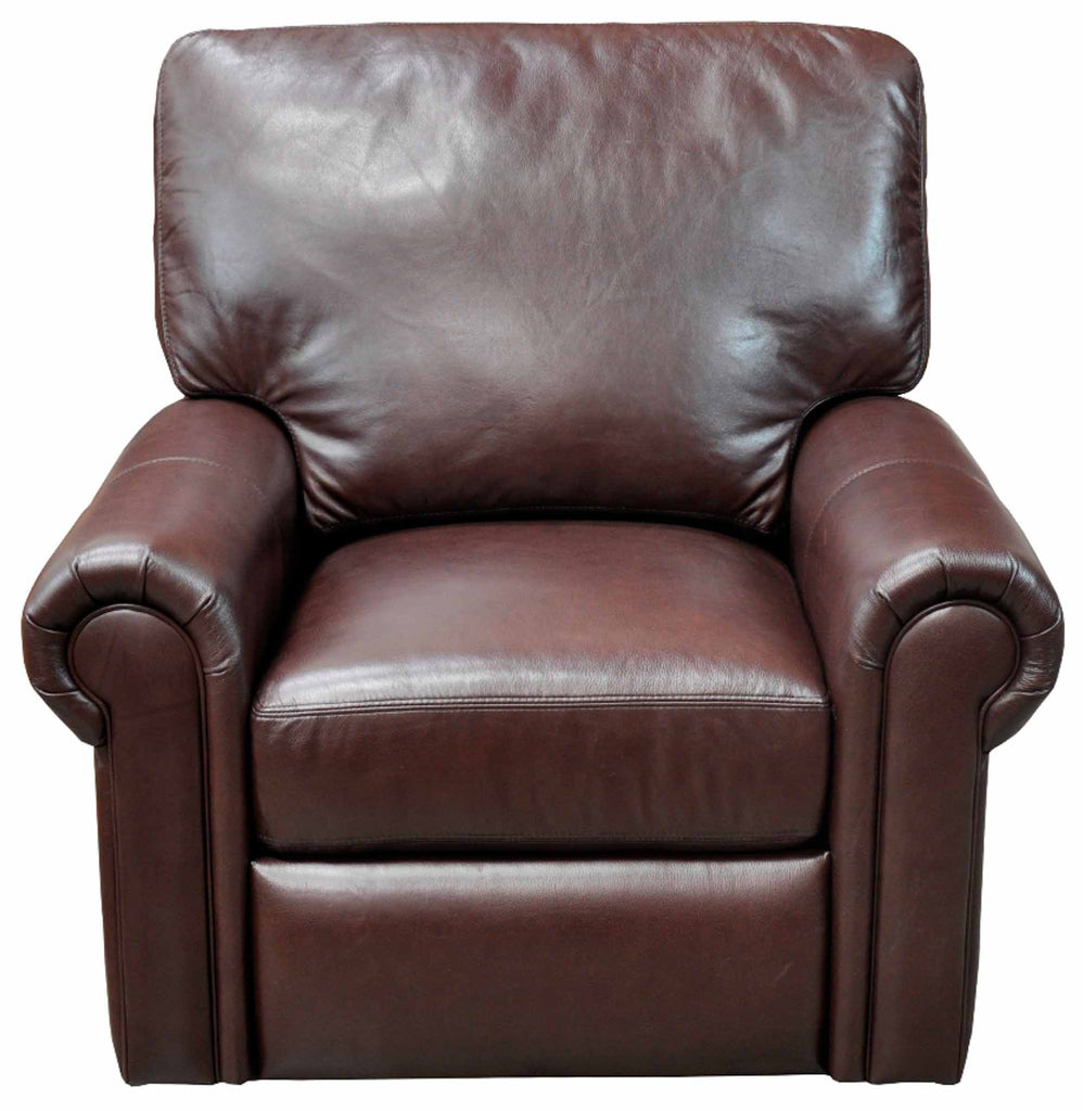 Fairbanks Leather Recliner | American Style | Wellington's Fine Leather Furniture