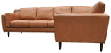 Zarlo Leather Sectional | American Style | Wellington's Fine Leather Furniture