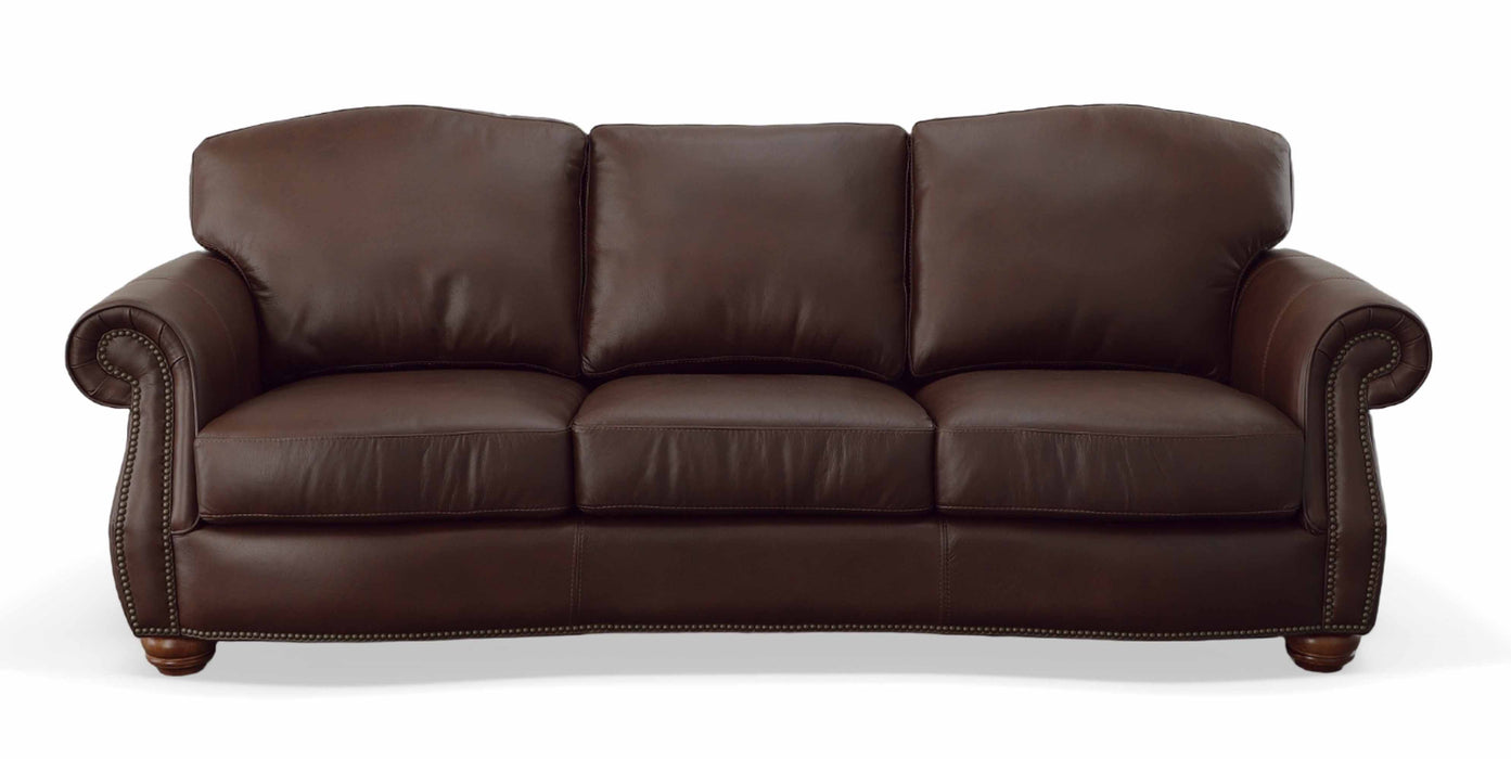 Huntington Leather Loveseat | American Style | Wellington's Fine Leather Furniture