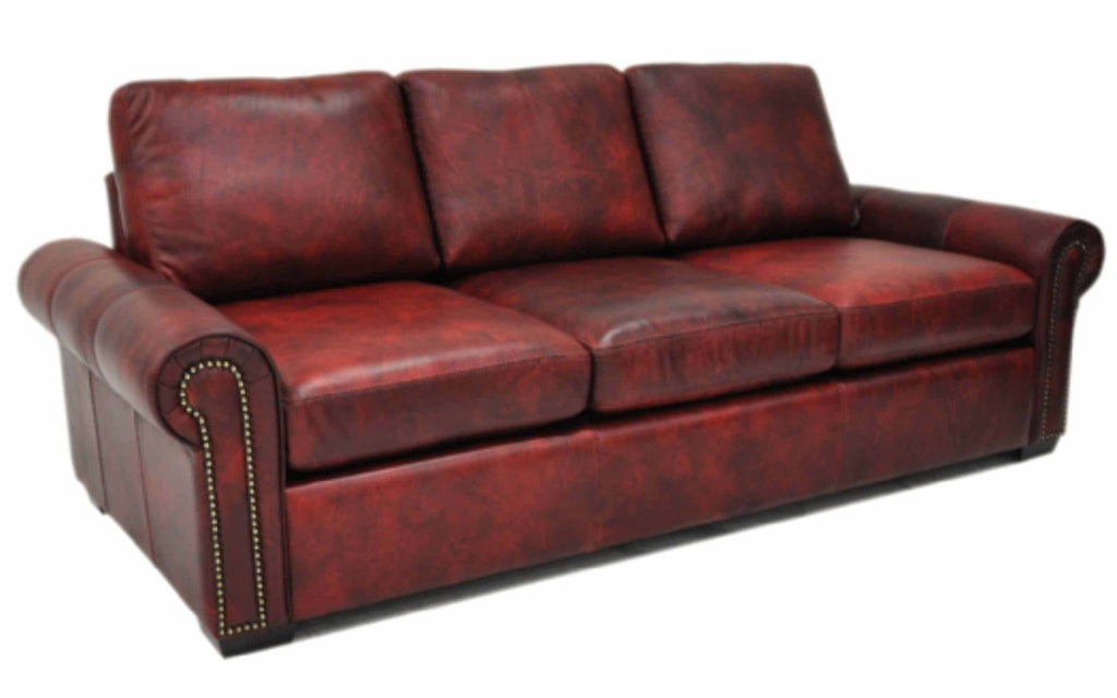 Jax 3 Leather Loveseat | American Style | Wellington's Fine Leather Furniture