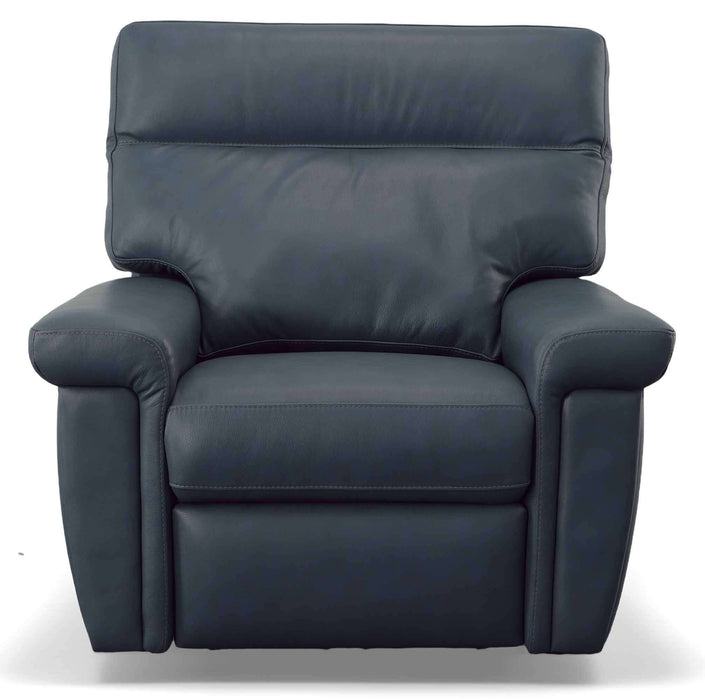 Jett Leather Zero Gravity Power Recliner With Articulating Headrest | American Style | Wellington's Fine Leather Furniture