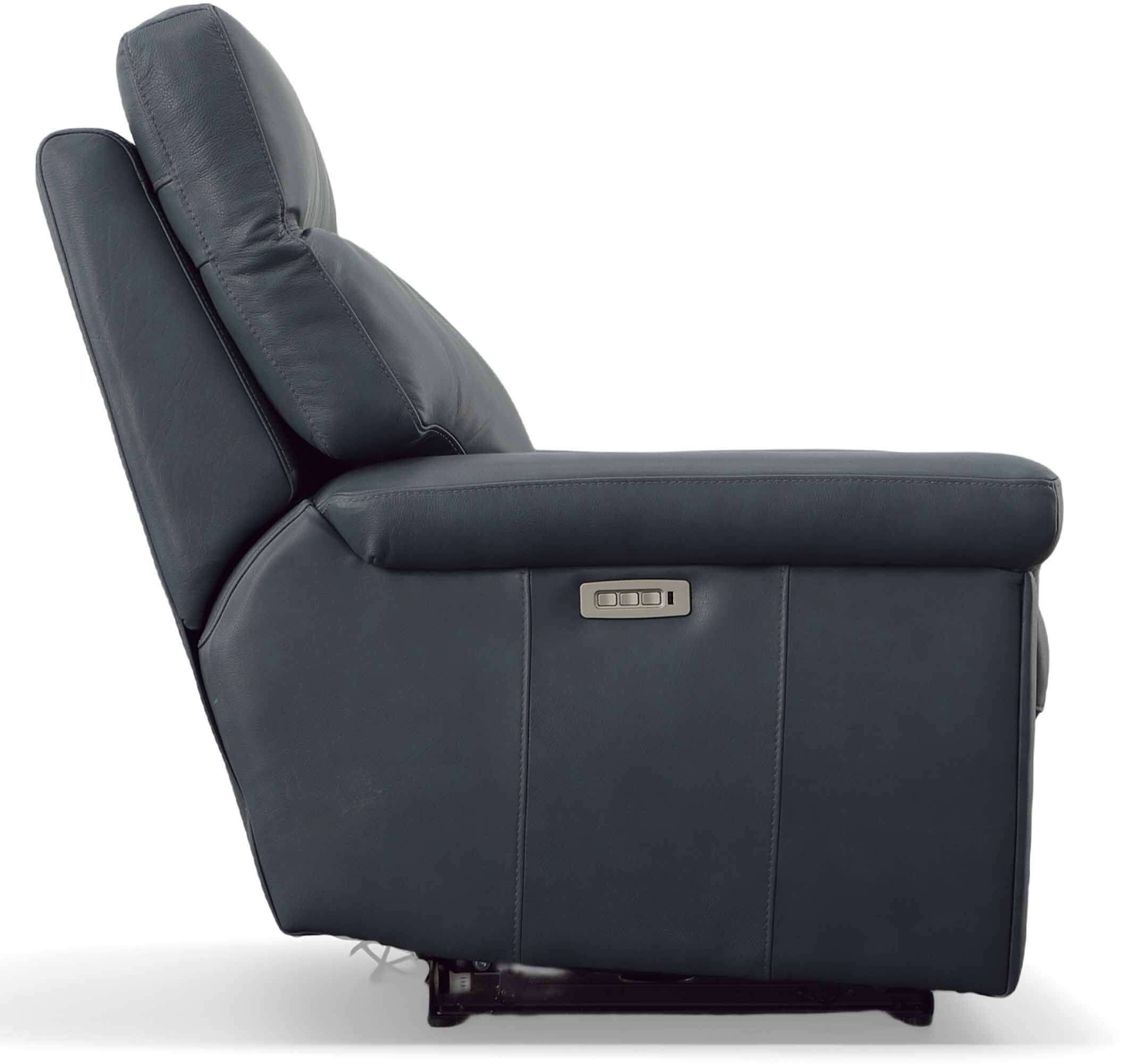 Jett Leather Zero Gravity Power Recliner With Articulating Headrest | American Style | Wellington's Fine Leather Furniture