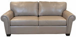 Kent Queen Size Leather Sleeper Sofa With Gel Mattress | American Style | Wellington's Fine Leather Furniture