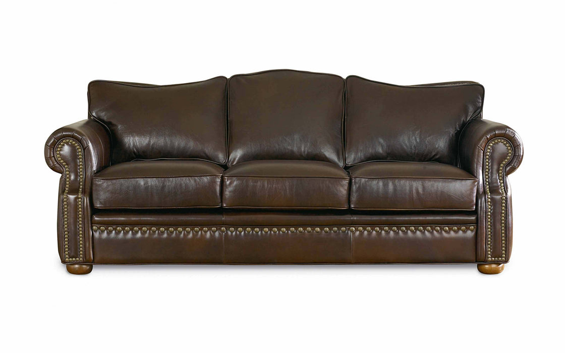 Laredo Leather Queen Sleeper Sofa | American Style | Wellington's Fine Leather Furniture