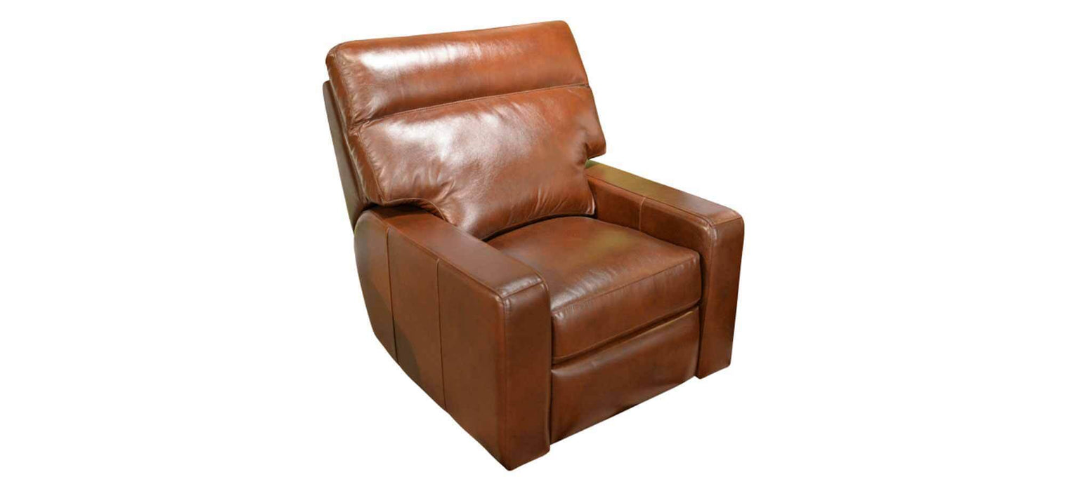 Lennox Leather Swivel Glider Recliner | American Style | Wellington's Fine Leather Furniture