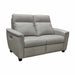 Aldean Leather Power Reclining Loveseat With Articulating Headrest | American Style | Wellington's Fine Leather Furniture