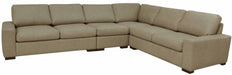 Max Leather Sectional | American Style | Wellington's Fine Leather Furniture