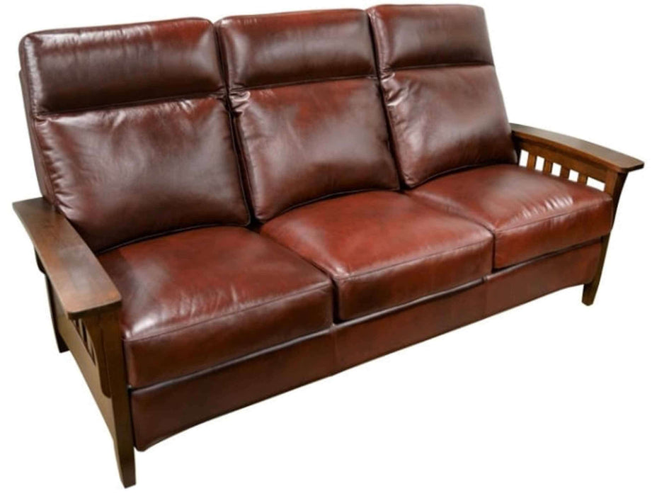 Mission Leather Sofa | American Style | Wellington's Fine Leather Furniture