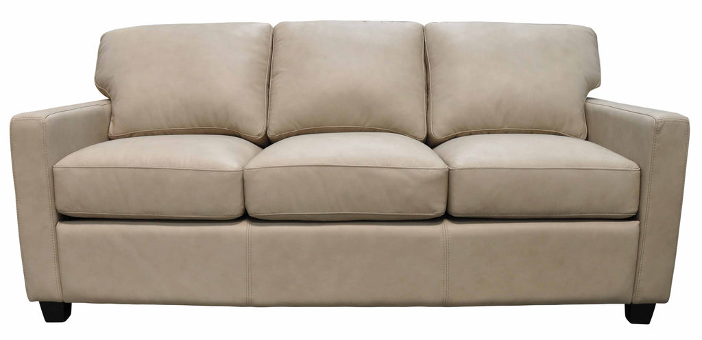 Myron Leather Full Size Sofa Sleeper | American Style | Wellington's Fine Leather Furniture