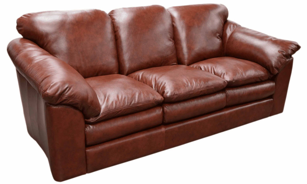 Oregon Leather Loveseat | American Style | Wellington's Fine Leather Furniture
